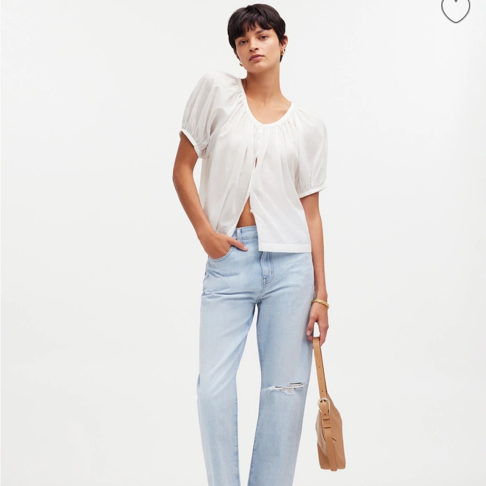 Madewell 90s straight crop jeans size 31